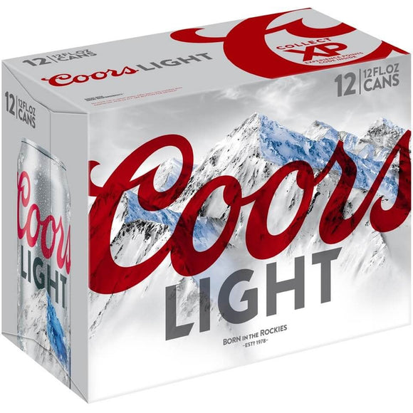 Coors Light - 12PK CANS - uptownbeverage