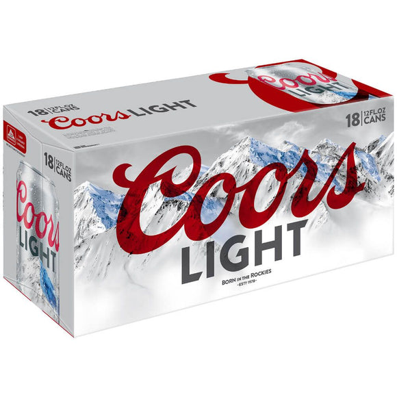 Coors Light - 18PK CANS - uptownbeverage