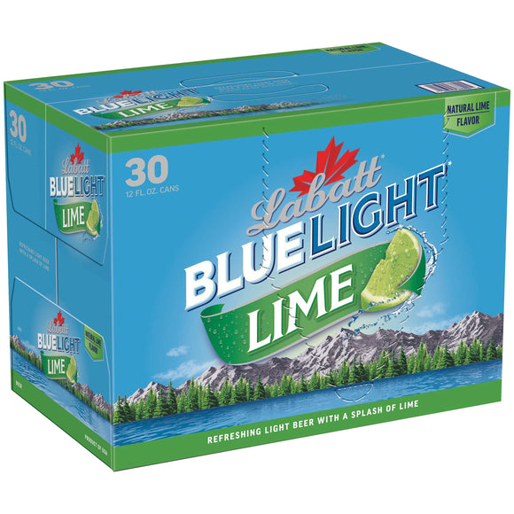 Labatt Blue - Light Lime 30PK CANS - uptownbeverage