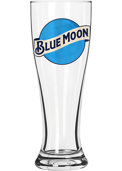 Blue Moon 12 oz, tall Beer Glass