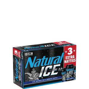 Natural Ice - 15PK CANS - uptownbeverage