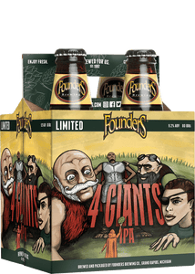 Founders Brewing - 4 Giants IPA 4PK BTL - uptownbeverage