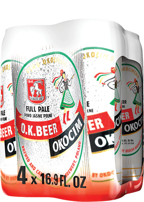 O.K. Beer - 4PK CANS - uptownbeverage