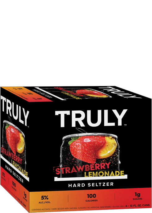 Truly Seltzer - Strawberry Lemonade 6PK CANS