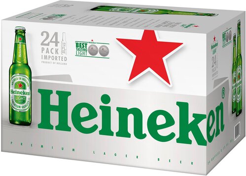 Heineken - Light 24PK BTL - uptownbeverage