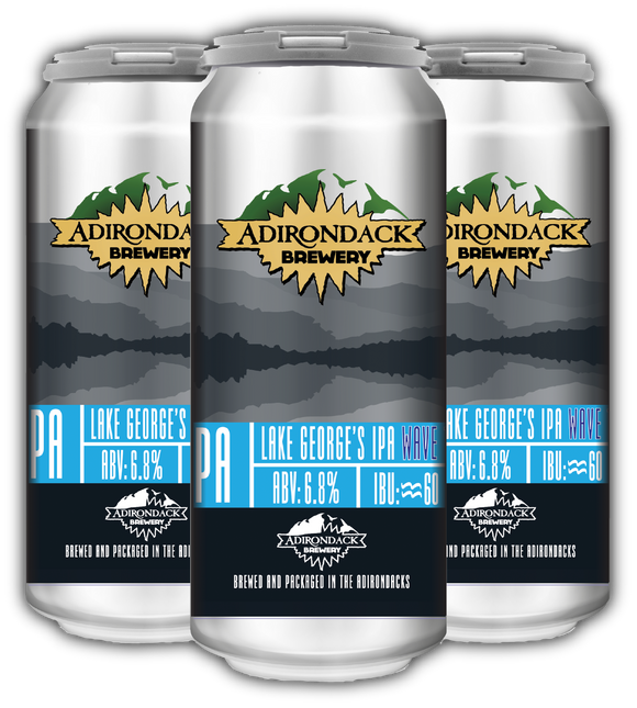 Adirondack Brewing - Lake George IPA 4PK CANS - uptownbeverage