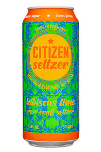 Citizen Cider - Hibiscus Lime Rose Craft Seltzer 4PK CANS