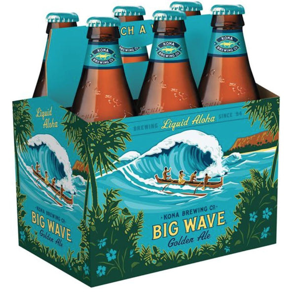 Kona Brewing - Big Wave 6PK BTL - uptownbeverage