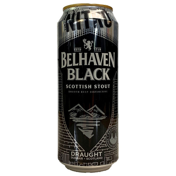 Belhaven - Black Scottish Ale Single CAN - uptownbeverage