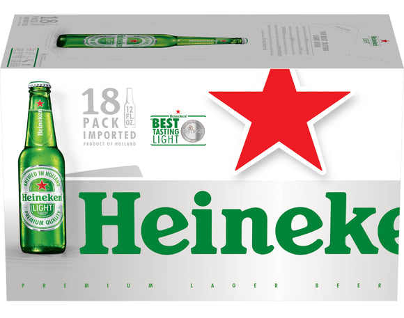 Heineken - Light 18PK BTL - uptownbeverage