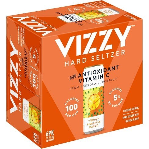 Vizzy - Pineapple Mango 6PK CANS