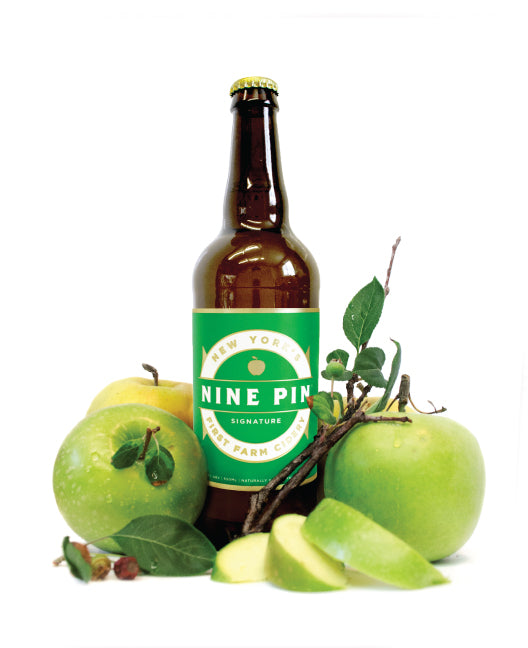 Nine Pin Cider - Single Bottle Original 650mL - uptownbeverage