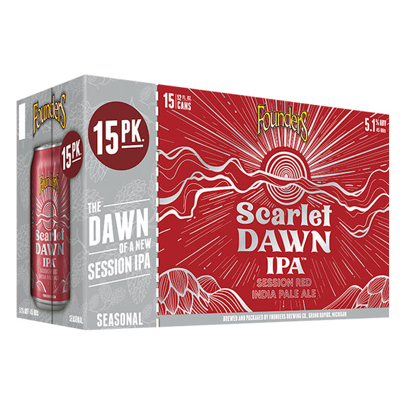 Founders - Scarlet Dawn IPA 15PK CANS