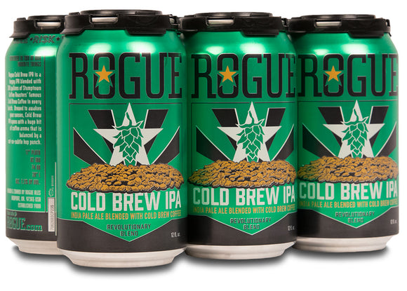 Rogue Brewing - Cold Brew IPA 6PK CANS - uptownbeverage
