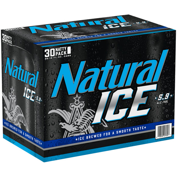 Natural Ice - 30PK CANS - uptownbeverage