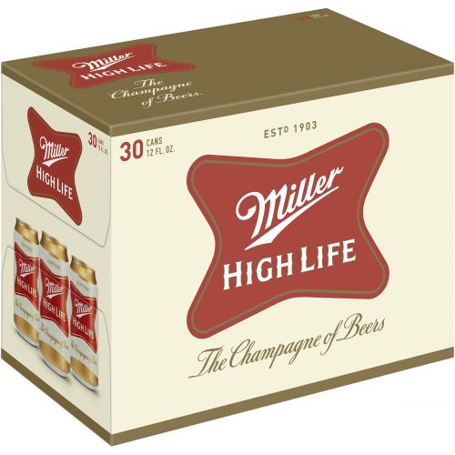 Miller High Life - 30PK CANS - uptownbeverage
