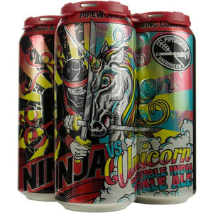 Pipeworks - Ninja vs Unicorn 4PK CANS - uptownbeverage