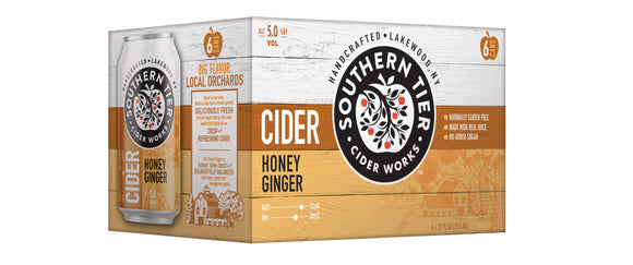 Southern Tier Cider - Honey Ginger 6PK CANS - uptownbeverage