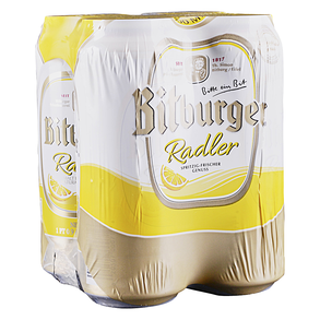 Bitburger - Radler 4PK CANS - uptownbeverage