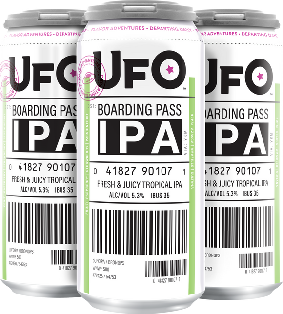 UFO - Boarding Pass 4PK CANS