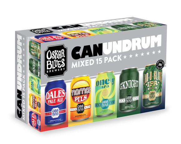 Oskar Blues Brewery - Canundrum 15PK CANS - uptownbeverage