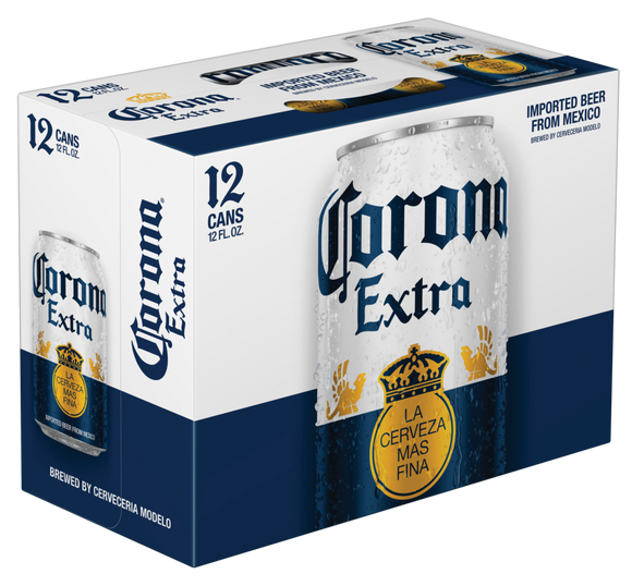 Corona Extra - 12PK CANS 12OZ - uptownbeverage