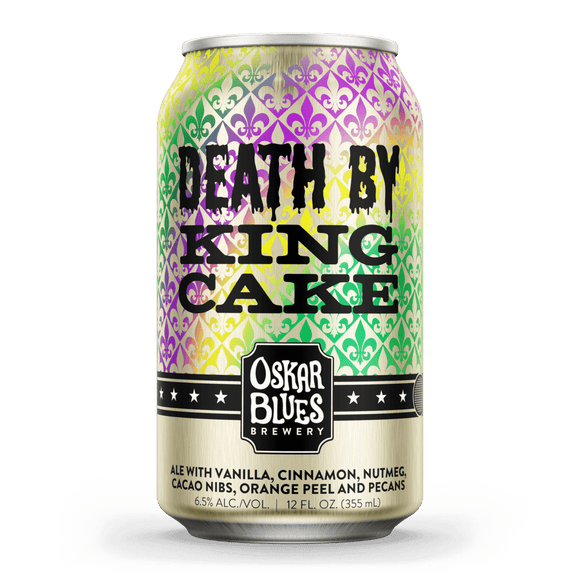 Oskar Blues Brewery - Death By King Cake 4PK CANS - uptownbeverage