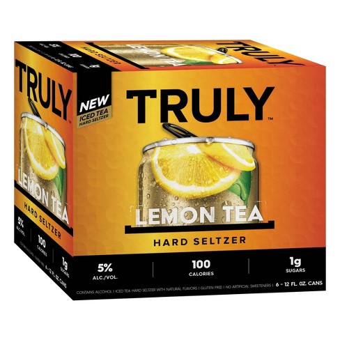 Truly - Lemon Tea 6PK CANS