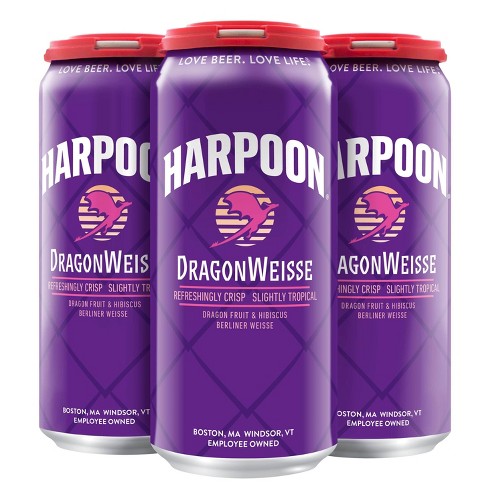 Harpoon - Dragonweisse 4PK CANS - uptownbeverage