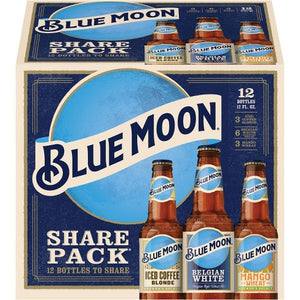 Blue Moon - Variety (Iced Coffee, Belgian Wheat, Mango) 12PK BTL - uptownbeverage