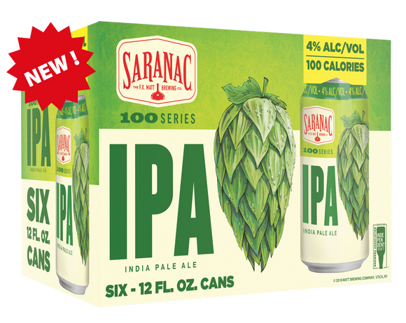 Saranac - 100 Series IPA 12PK CANS - uptownbeverage