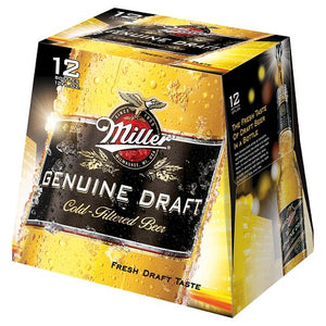 Miller Genuine Draft - 12PK BTL - uptownbeverage