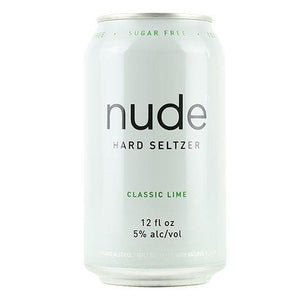 Nude Hard Seltzer - Lime 6PK CANS - uptownbeverage