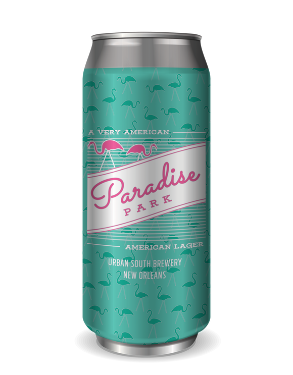 Urban South - Paradise Park American Lager 19.2oz CAN