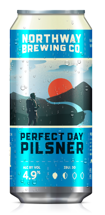 Northway Brewing - Perfect Day Pilsner 4PK CANS - uptownbeverage