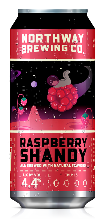 Northway Brewing - Raspberry Shandy 4PK CANS - uptownbeverage