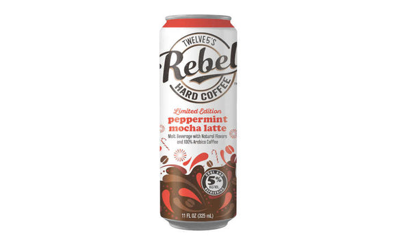 Rebel Coffee - Peppermint Mocha Hard Latte 4PK CANS