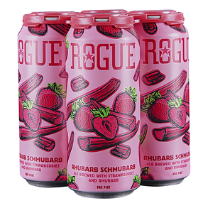 Rogue Brewing - Rhubarb Schmubarb 4PK CANS - uptownbeverage