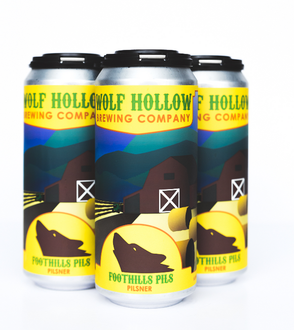 Wolf's Hollow - Foothills Pils 4PK CANS