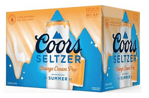 Coors - Orange Cream Pop Seltzer 12PK CANS