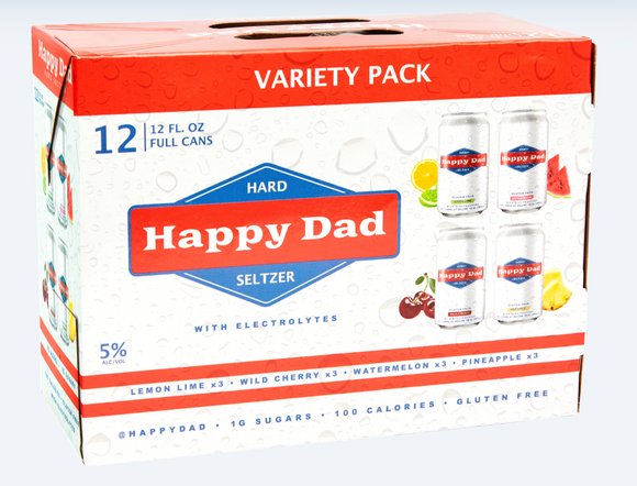 Happy Dad Seltzer 12PK CANS