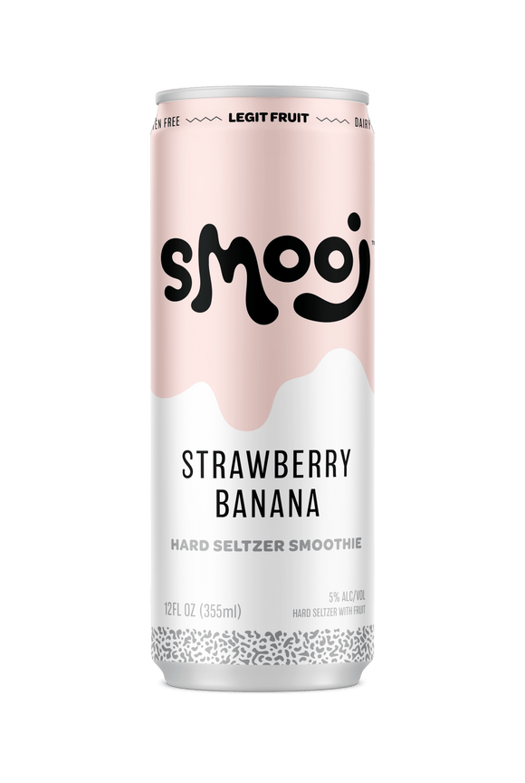 Smooj - Strawberry Banana 4PK CANS
