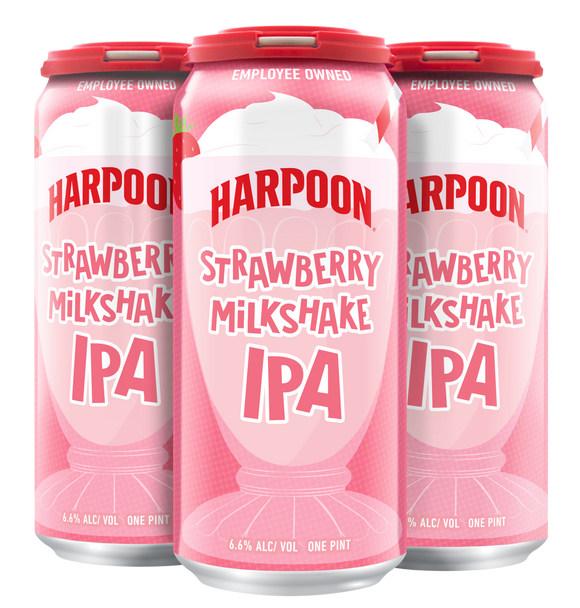 Harpoon - Strawberry Milkshake 4PK CANS - uptownbeverage