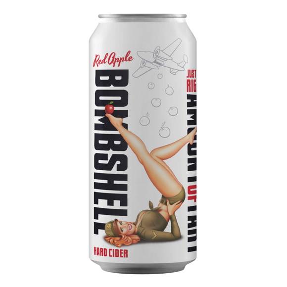 Bombshell Cider - Red Apple 4PK CANS