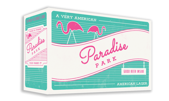 Urban South - Paradise Park American Lager 15PK CANS
