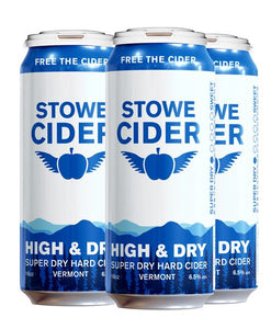 Stowe Cider - High & Dry 4PK CANS