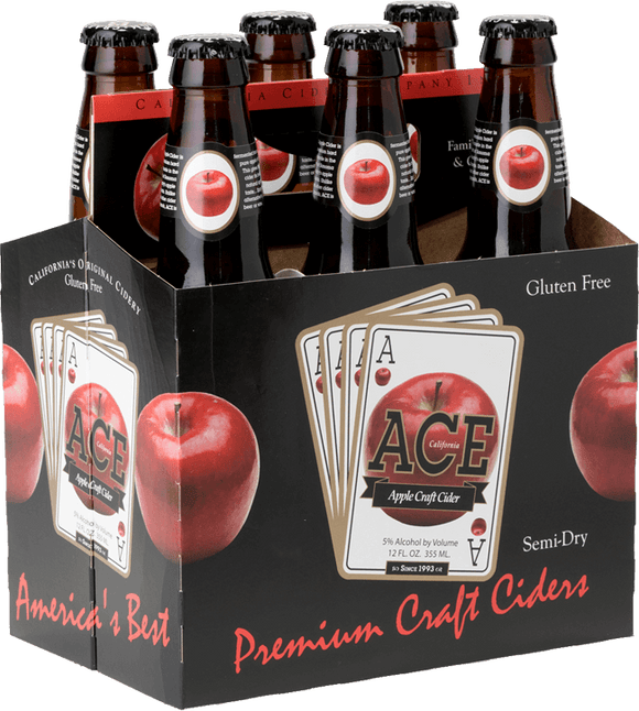 Ace Cider - Apple Craft 6PK BTL - uptownbeverage