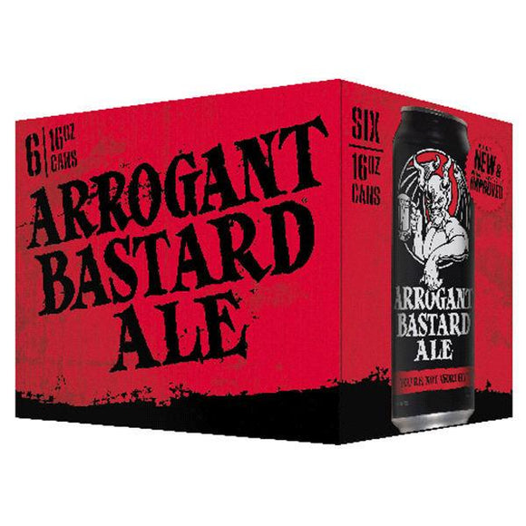 Stone Brewery - Arrogant Bastard 6PK - uptownbeverage