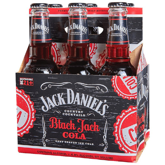 Jack Daniels - Black Jack Cola 6PK BTL - uptownbeverage