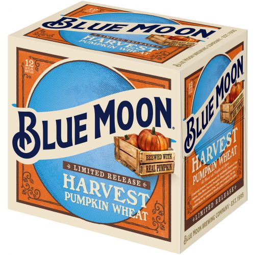 Blue Moon - Harvest Pumpkin Wheat Ale 12PK BTL - uptownbeverage